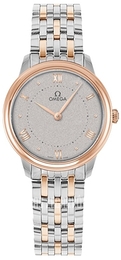 Omega De Ville Prestige Szary/18 karatowe różowe złoto Ø30 mm 434.20.30.60.02.001