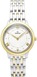 Omega De Ville Prestige Srebrny/18 karatowe żółte złoto Ø30 mm 434.20.30.60.02.002