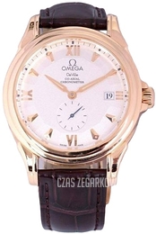 Omega De Ville Co-Axial Srebrny/Skóra Ø38.6 mm 4636.30.32