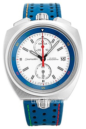 Omega Specialities Olympic Collection Biały/Skóra 522.12.43.50.04.001