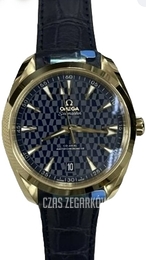 Omega Seamaster Aqua Terra 150M Niebieski/Skóra Ø41 mm 522.53.41.21.03.001