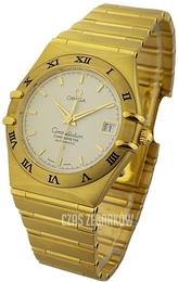 Omega Constellation Herr Biały/18 karatowe żółte złoto Ø35 mm 1102.30.00
