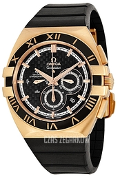 Omega Constellation Double Eagle Chrono Czarny/Guma Ø41 mm 121.62.41.50.01.001