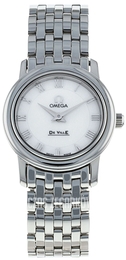 Omega De Ville Prestige Quartz Small Biały/Stal Ø22 mm 4570.71.00