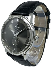 Omega De Ville Small Seconds Szary/Skóra Ø39 mm 4813.40.01