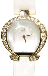 Omega Omegamania Biały/Skóra Ø27 mm 5885.70.56