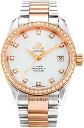 Omega Seamaster Aqua Terra Biały/18 karatowe żółte złoto Ø36 mm 2309.75.00