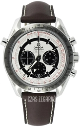 Omega Speedmaster Broad Arrow Rattrapante Srebrny/Skóra Ø44 mm 3882.31.37
