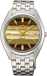 Orient 3 Star Brązowy/Stal Ø37 mm FAB0000DU9