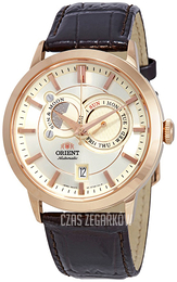 Orient Contemporary Kremowy/Skóra Ø42 mm FET0P001W0