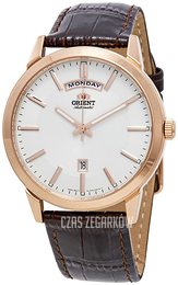 Orient Classic Biały/Skóra Ø42 mm FEV0U002WH