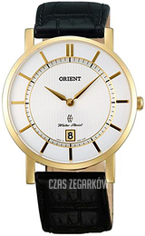 Orient Biały/Skóra Ø38 mm FGW01002W0