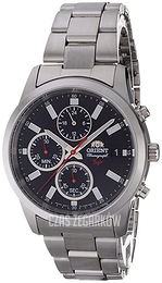 Orient Czarny/Stal Ø42 mm FKU0002D0