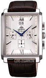 Orient Classic Srebrny/Skóra FTVAA004S0