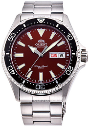Orient Mako Iii Czerwony/Stal Ø41.8 mm RA-AA0003R