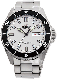 Orient Sports Biały/Stal Ø44 mm RA-AA0918S