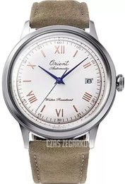 Orient Bambino 75th Anniversary Biały/Skóra Ø40.5 mm RA-AC0027S30B