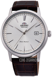Orient Contemporary Automatic Srebrny/Skóra Ø42 mm RA-AC0F07S10B