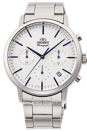 Orient Contemporary Biały/Stal Ø40 mm RA-KV0302S10B