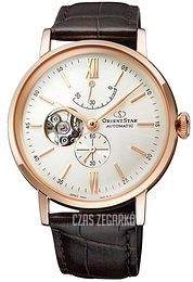 Orient Star Star Biały/Skóra Ø40 mm RE-AV0001S00B