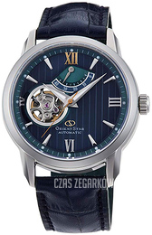 Orient Star Star Niebieski/Skóra Ø39 mm RE-DA0001L00A