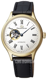 Orient Star Star Biały/Skóra Ø30 mm RE-ND0004S00B