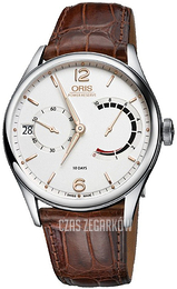Oris Culture Biały/Skóra Ø43 mm 01 111 7700 4021-Set 1 23 71FC