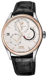 Oris Culture Kremowy/Skóra Ø43 mm 01 112 7726 6351-Set 1 23 72FC
