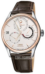 Oris Culture Kremowy/Skóra Ø43 mm 01 112 7726 6351-Set 1 23 73FC