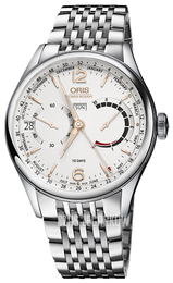 Oris Culture Srebrny/Stal Ø43 mm 01 113 7738 4031-Set 8 23 79PS