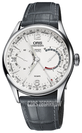 Oris Culture Srebrny/Skóra Ø43 mm 01 113 7738 4061-Set 1 23 71FC