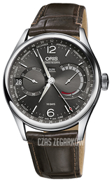 Oris Culture Szary/Skóra Ø43 mm 01 113 7738 4063-Set 1 23 73FC