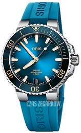 Oris Aquis Niebieski/Guma Ø41.5 mm 01 400 7769 4125-07 4 22 75FC