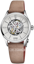 Oris Culture Srebrny/Skóra Ø33 mm 01 560 7724 4051-07 5 17 33FC