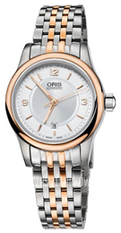 Oris Culture Srebrny/Stal w kolorze różowego złota Ø28.5 mm 01 561 7650 4331-07 8 14 63