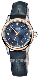 Oris Culture Niebieski/Skóra Ø28.5 mm 01 561 7650 4335-07 5 14 85