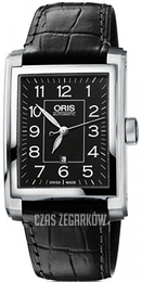 Oris Oris Culture Czarny/Skóra 44x30 mm 01 561 7657 4034-07 5 21 71FC