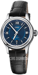 Oris Culture Niebieski/Skóra Ø28.5 mm 01 561 7718 4075-07 5 14 35