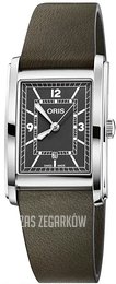 Oris Rectangular Zielony/Skóra 38x25.5 mm 01 561 7783 4063-07 5 19 16