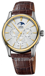 Oris Culture Srebrny/Skóra Ø40.5 mm 01 582 7689 4351-07 5 21 70FC