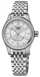 Oris Aviation Srebrny/Stal Ø29 mm 01 594 7680 4061-07 8 14 30