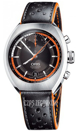 Oris Motor Sport Chronoris Czarny/Skóra Ø40 mm 01 672 7564 5154-Set