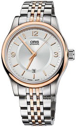 Oris Culture Srebrny/Stal w kolorze różowego złota Ø42 mm 01 733 7594 4331-07 8 20 12