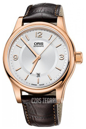 Oris Culture Srebrny/Skóra Ø42 mm 01 733 7594 4831-07 6 20 12