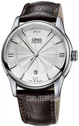 Oris Oris Culture Srebrny/Skóra Ø40.5 mm 01 733 7670 4071-07 1 21 73FC