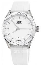 Oris Motor Sport Artix GT Date Biały/Guma Ø37 mm 01 733 7671 4156-07 4 18 30FC