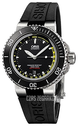 Oris Diving Czarny/Guma Ø46 mm 01 733 7675 4154-Set