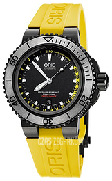 Oris Diving Czarny/Guma Ø46 mm 01 733 7675 4754-Set RS