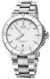 Oris Divers Biały/Stal Ø40 mm 01 733 7676 4156-07 8 21 10P
