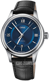 Oris Culture Niebieski/Skóra Ø42 mm 01 733 7719 4075-07 5 20 35